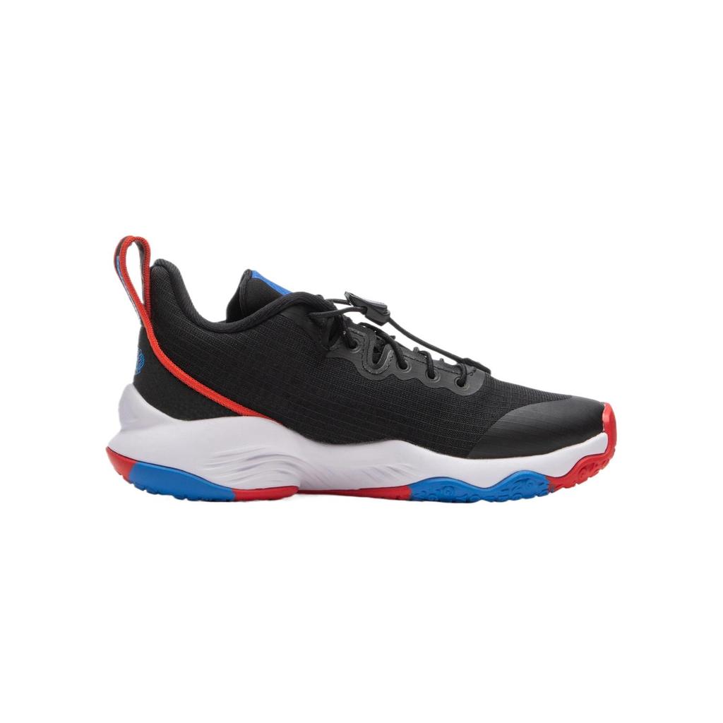 Li Ning Детские Баскетбольные Кроссовки Sonic Удобные Повседневные Спортивные Для Бега Низкие Баскетбольные Кроссовки Унисекс Черно-Белые YKBS046-25