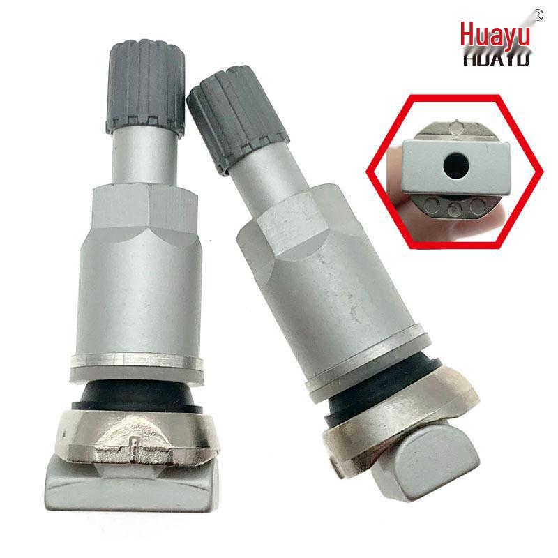 Compatible TPMS Valve Stem for Mercedes, Land Rover, Jeep - Aluminum Alloy Tire Pressure Sensor