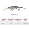 TRY&V  Lure Bait 120mm/20g Long-tail Floating Minnow Long-cast Sea Bass Fishing Hard Bait Stainless Steel 9062