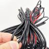 Car Backup Rear View Camera 2.5mm Extension Cable 5 Pin Cord Wire For Any Vehicle 12V Power Outlet Plastic And Metal Cables