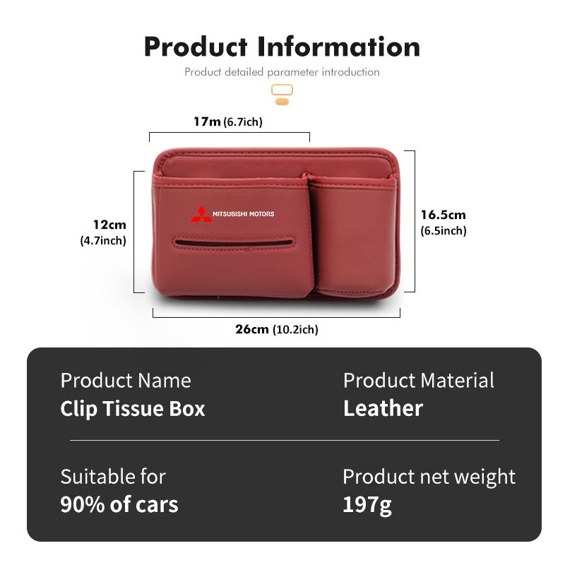 cxdjmy1 Car Styling Drink Cup Tissue Phone Holder Travel Storage Accessories For Mitsubishi Outlander Pajero Sport Lancer EX ASX L200