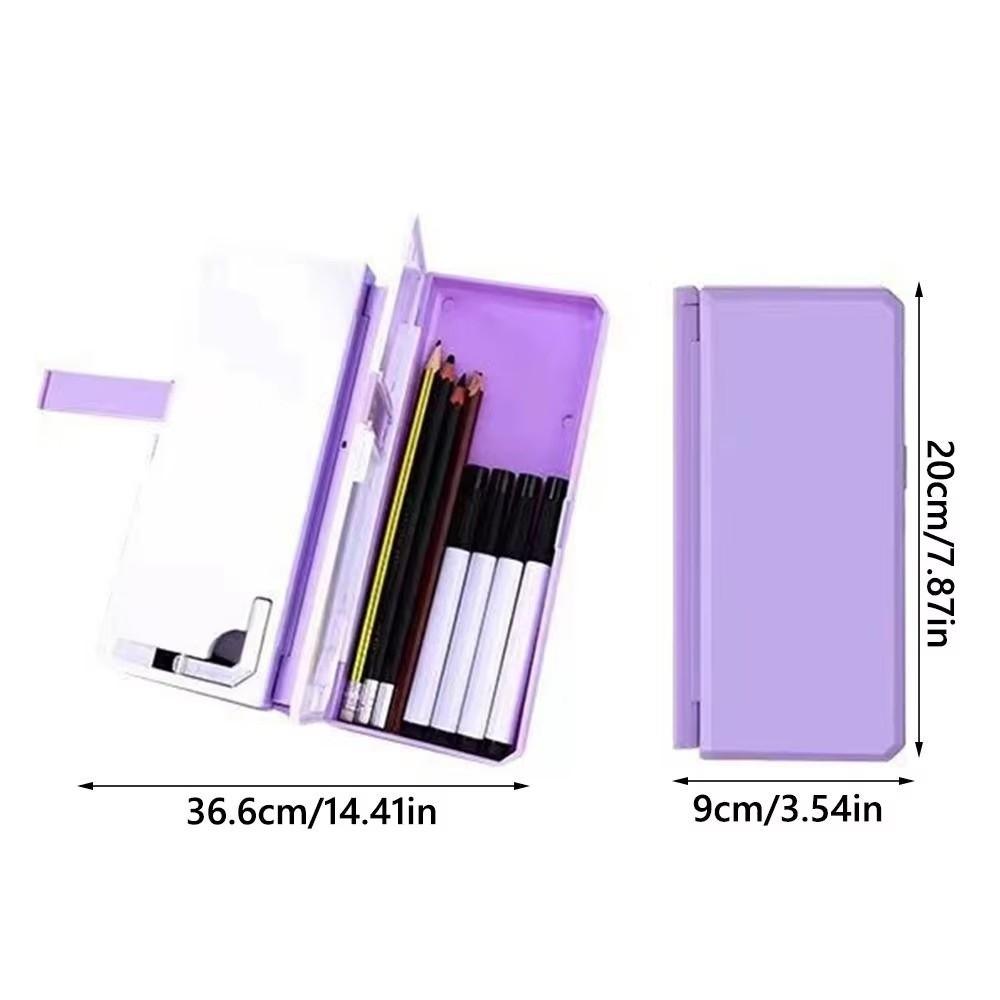 Double-Layer Reading Stand Pencil Case Multifunctional Multi-Functional Pencil Case Student Use