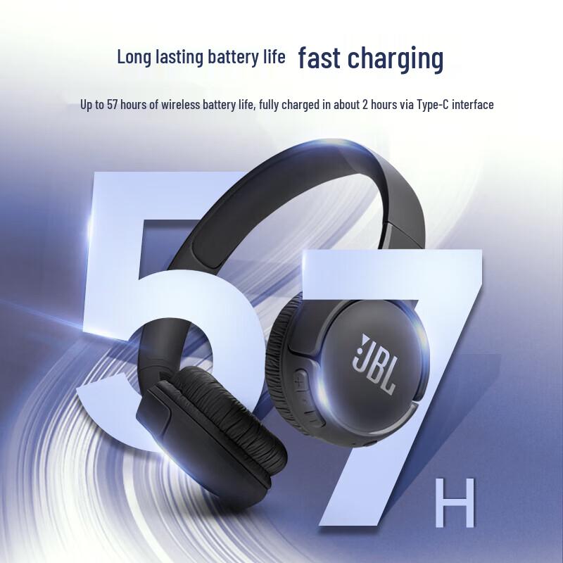 JBL Беспроводные накладные Bluetooth-наушники TUNE 520BT