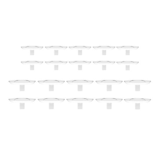 Плавающий держатель для цветочной композиции Прозрачная плавающая ваза для цветов Держатель для стеблей Плавающая мини-ваза для мисок Аквариумов Центральный элемент для обеденного стола