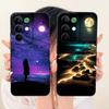 For Realme C85 C85Pro Fashion Dusk Beach Painting Phone Case For RealmeC85 C 85 Pro 5G Shockproof Soft Silicone Covers Bumpers