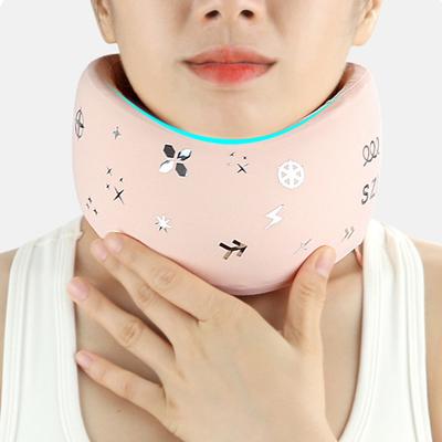 Фиксатор для шеи из пены с эффектом памяти, облегчение боли в шее, облегчение давления на позвоночник, регулируемый поддерживающий бандаж для шеи, портативный, для мужчин и женщин, эргономичный шейный воротник для сна