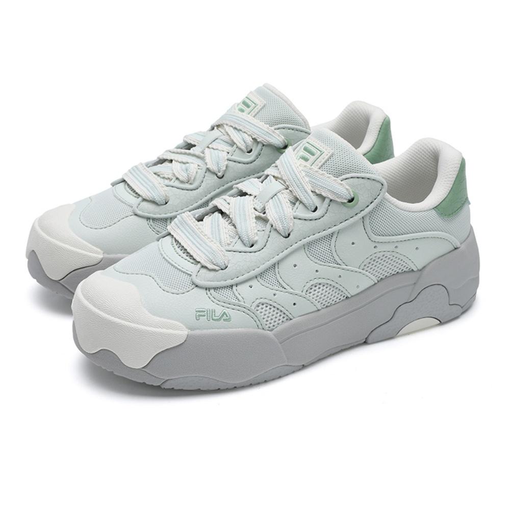Fila Omelette Повседневная обувь Модная Удобная Универсальная Дышащая Обувь на низком ходу Женские кроссовки Скромно-зеленый F12W532207FBB