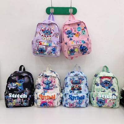 Kindergarten Primary School Students Schoolbag Cartoon Animation Foreign Style Printing Boys And Girls Backpack Large Capacity Children'S Backpack