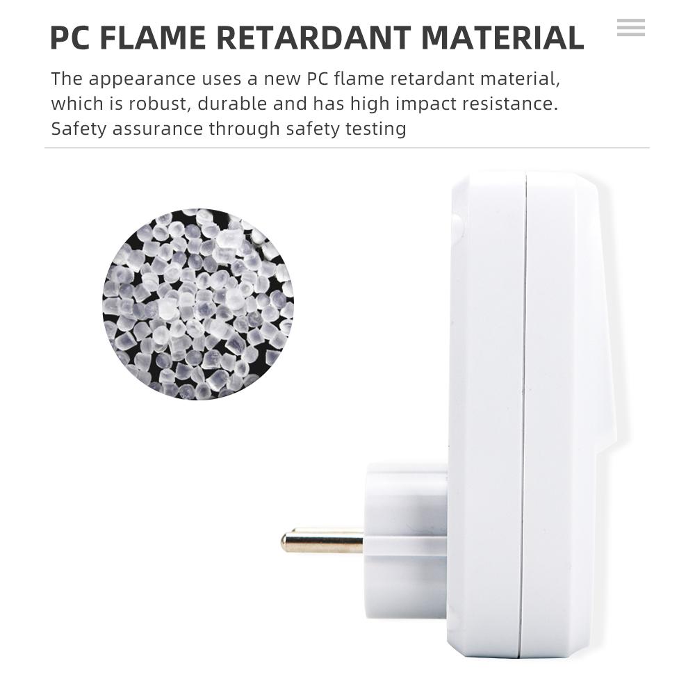 Цифровой ваттметр AC 230 В измеритель мощности потребление электроэнергии измеритель энергии вилка ЕС/FR розетка мощность электроэнергия анализатор монитор