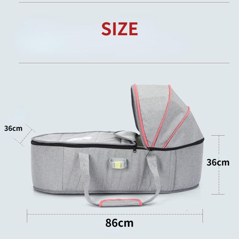 Корзина для переноски ребенка, портативная переносная корзина для новорожденных, передвижная спальная корзина, кровать в кровати, детский дорожный артефакт