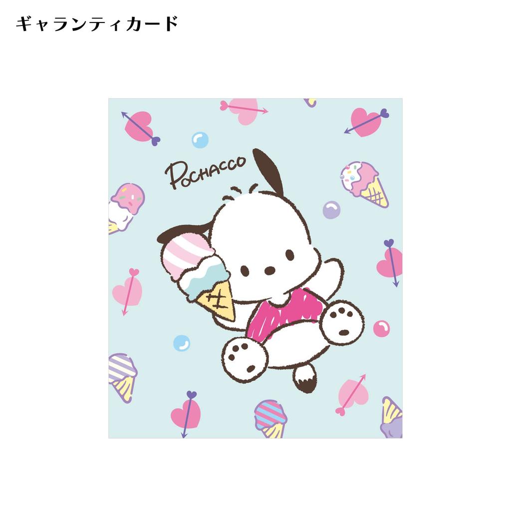 Pochacco Sanrio Sanrio Персонажи Танцующий камень Ожерелье Подвеска Открытое сердце Розовое золото Серебро 925 кубический цирконий [Белый клевер] SAPOC-N005PG