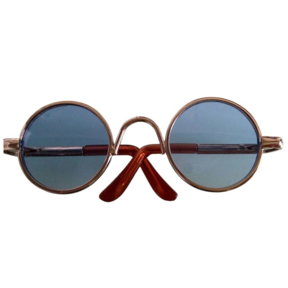 Plush Doll for 1/31/4 BJD Glasses Clothes For 10/15cm Dolls Plush Doll Eyeglasses Cute Heart Frame