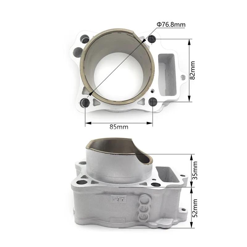 For HONDA CRF250R 10-17 Air Cylinder Block Cylinder Head Standard Bore 77mm Aluminum Engine Cylinder Motorcycle Accessories