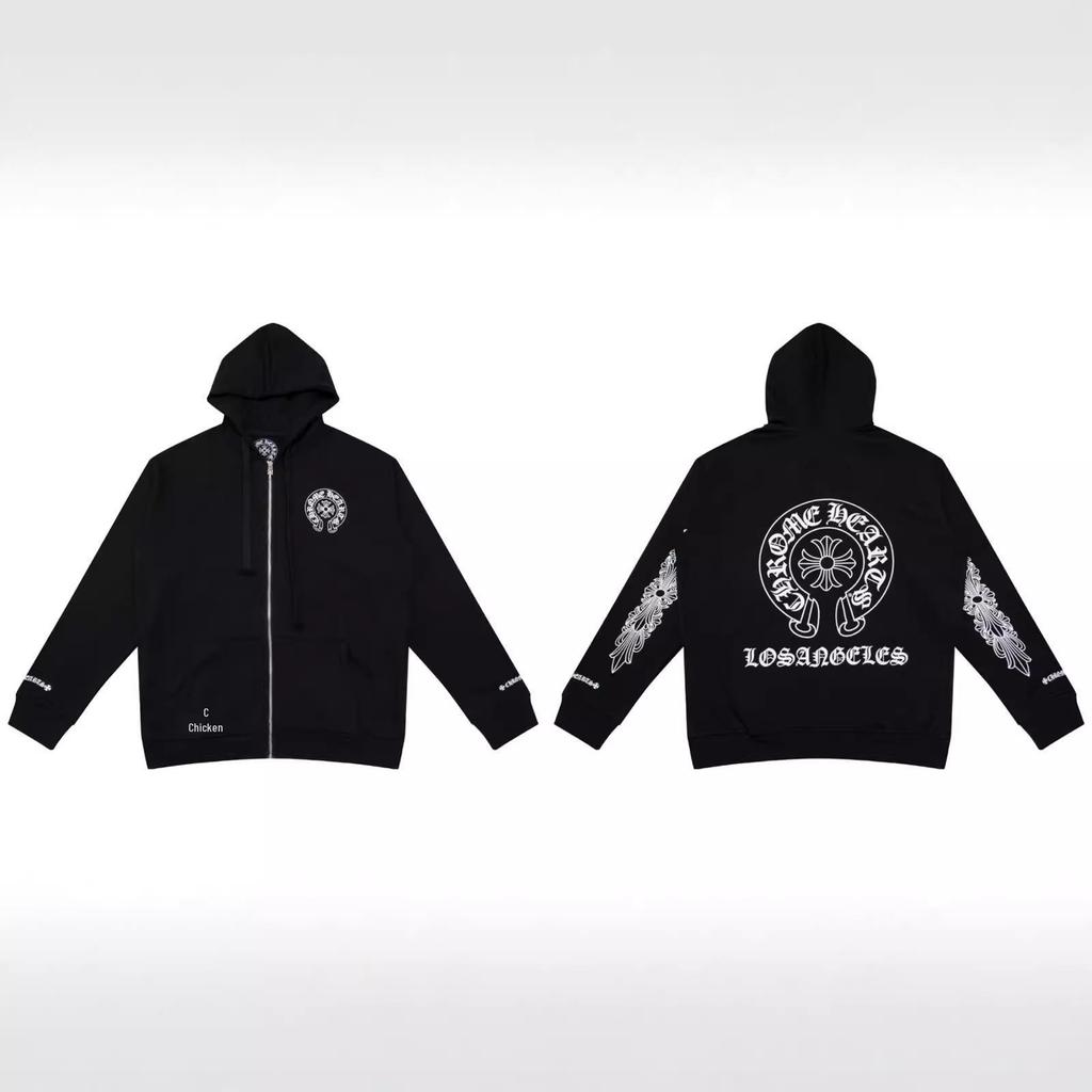 Худи с вышивкой Крест Подкова для мужчин и женщин - Осенняя одежда