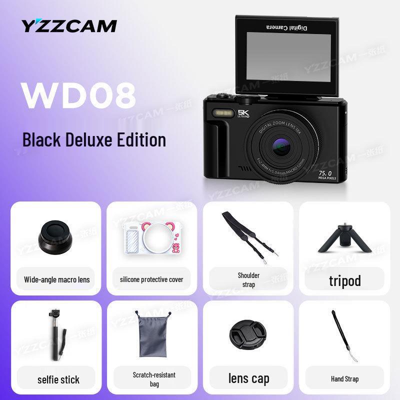 High-Definition Retro Mirrorless Camera for Students and Travel - Entry-Level, Perfect for Girls