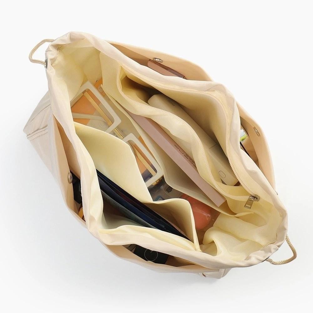 Multi layer Insert Cosmetic Bag Multi-Pocket Storage Bag Simple Nylon Toiletry Bag  Travel