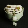 Spring and Summer Hand String Natural Bodhi Root Hand String White Jade Bodhi 108 Buddha Beads Beads Bodhi Bracelet