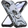 Для iPhone 17 Чехол ПК+ТПУ Противоударный Чехол для Телефона с Кольцом-Подставкой