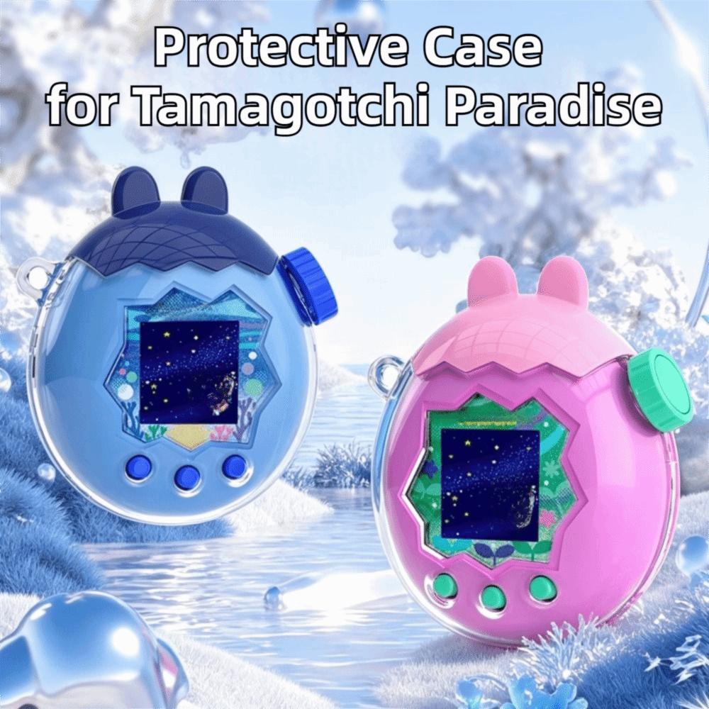 with Knob Cover Protective Case PC Replacement Shell for Tamagotchi Paradise Accessories