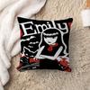 Comics Eemily The Sstrange Pillow Cover Design cushion Cover decor Holiday Decorati