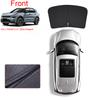 Car Black Window Privacy Sunshade For LYNK&CO 01 2020-Present Anti-UV Heat Insulation Protect Cover Auto Interior Accessory