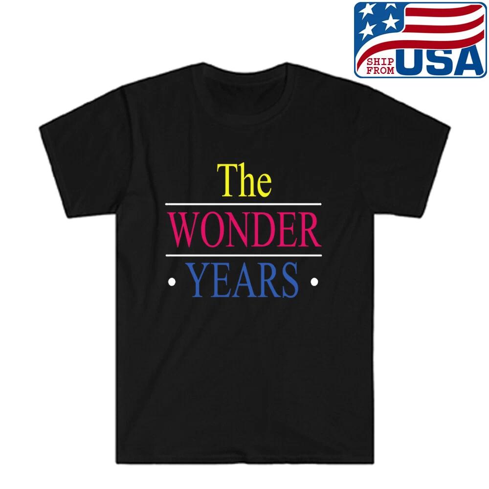 The Wonder Years Retro TV Show Men's Black Size S to 5XL
