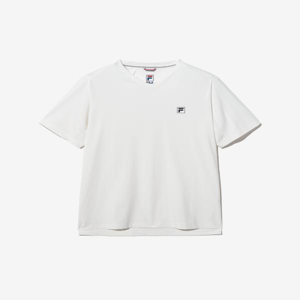 Fila Tennis V Neck Polysingle T shirT