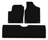БАЗОВЫЕ черные велюровые коврики для: Минивэн Volkswagen Sharan I (1995-2010)
