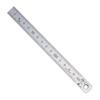 Straight Scale Silver Upper and Lower 1mm Pitch 15cm 13404