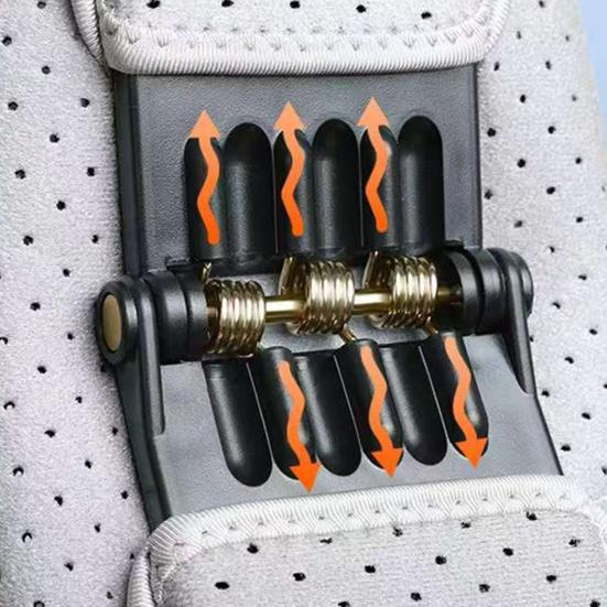 Наколенник с пружинной поддержкой, регулируемыми ремнями-крыльями бабочки, дышащий наколенник, нескользящий протектор колена для стабильности сустава, облегчения боли