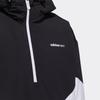 adidas Neo Color Block свободная куртка с длинным рукавом и капюшоном мужские куртки черные белые H45244