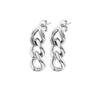Европейские и американские серьги-цепочки из титановой стали с переплетающимися металлическими звеньями