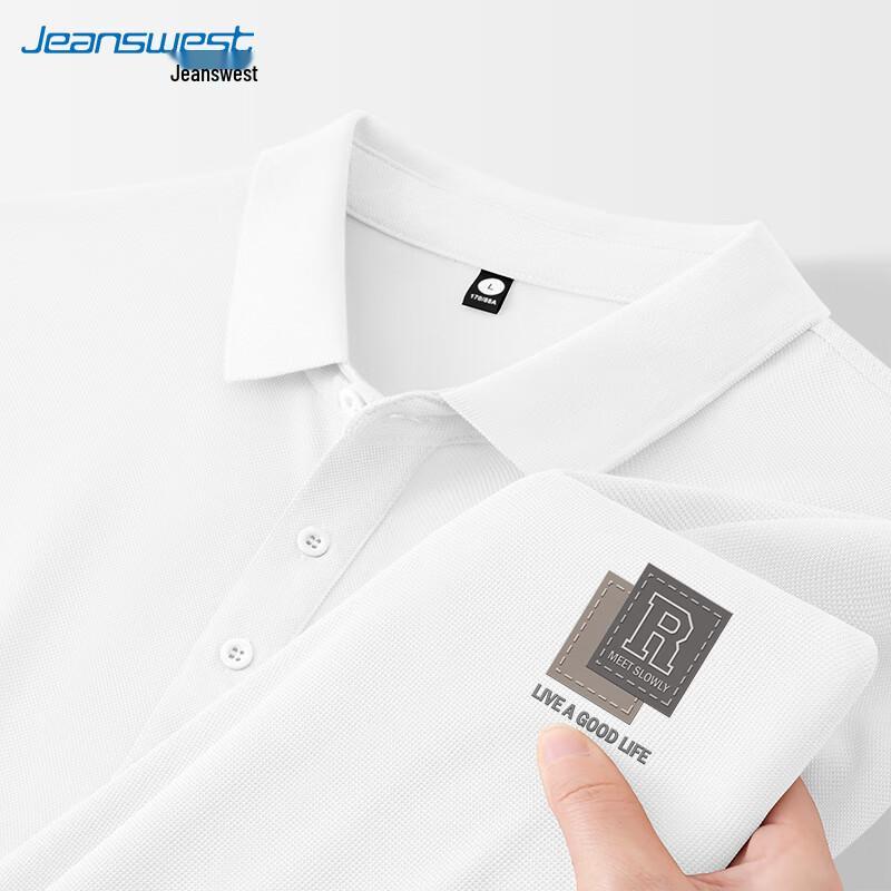 Jeanswest Men's Pique Short-Sleeve Polo Shirt