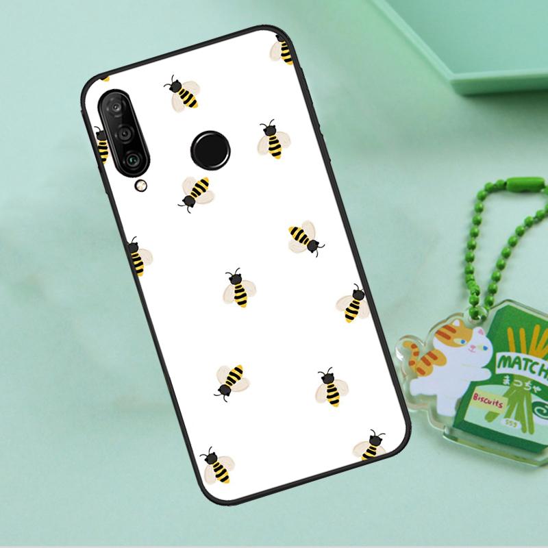 Чехол для Huawei Nova 12s 12i 11i 7i 8i 9 10 SE Y91 Y90 Y60 Y70 Y72 Y61 P60 Pro P30 P40 Lite с рисунком пчелы и шмеля