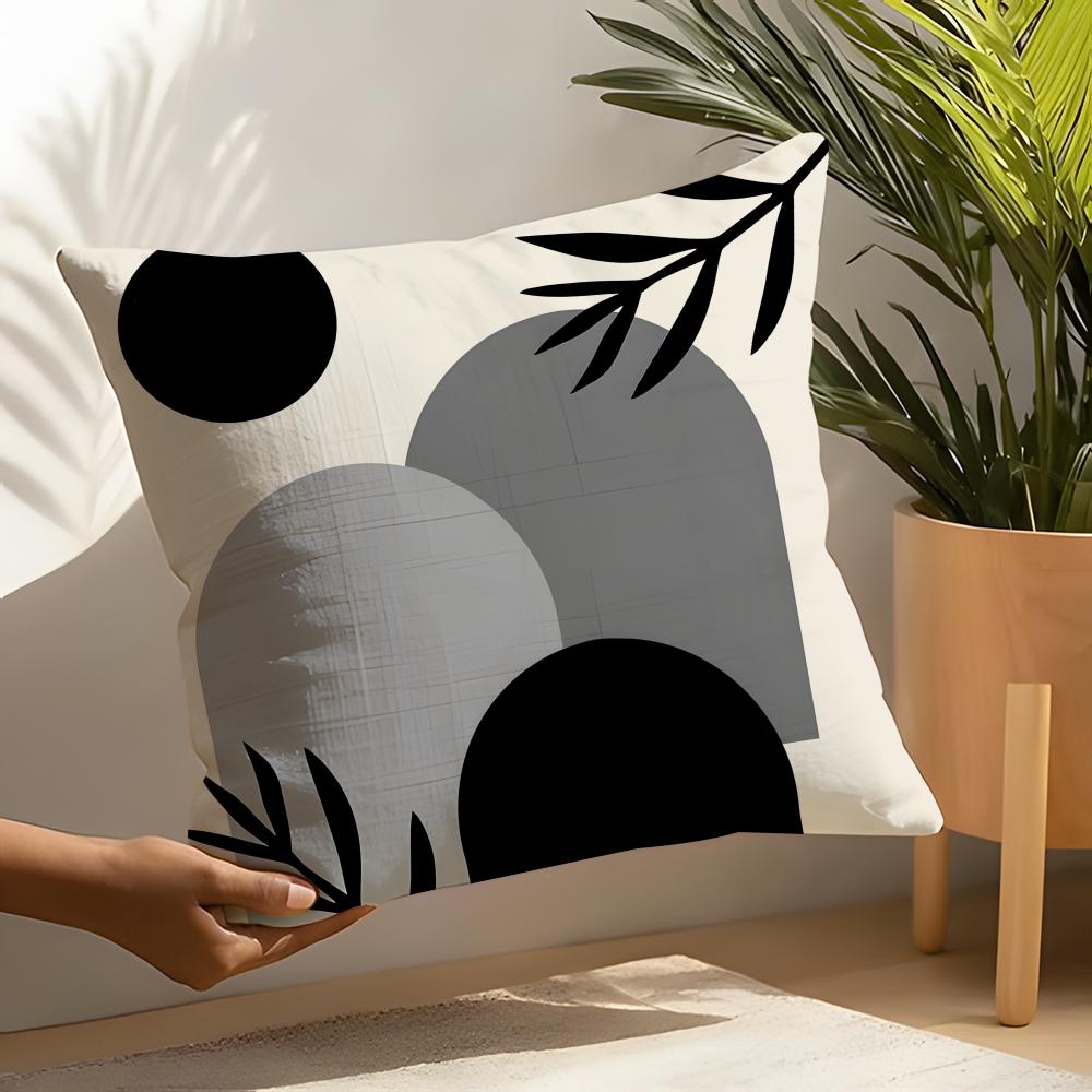 Abstract Geometric Modern Boho Pillow Case Linen Cushion Covers For Decorative Sofa Home Pillows Case Car Chair Pillows Cases