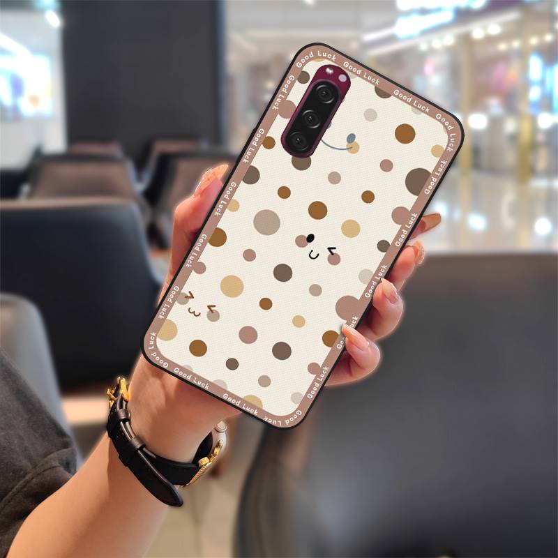 Cartoon protective Phone Case For Sony Xperia 5/XZ5 Anti-knock Back Cover Soft case Silicone Durable Cover Full wrap TPU