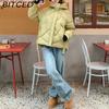 BITCED Loose-Fit Women's Winter New Arrival Short Casual Hooded Oversized Cotton Coat, Cotton Jacket, Padded Jacket