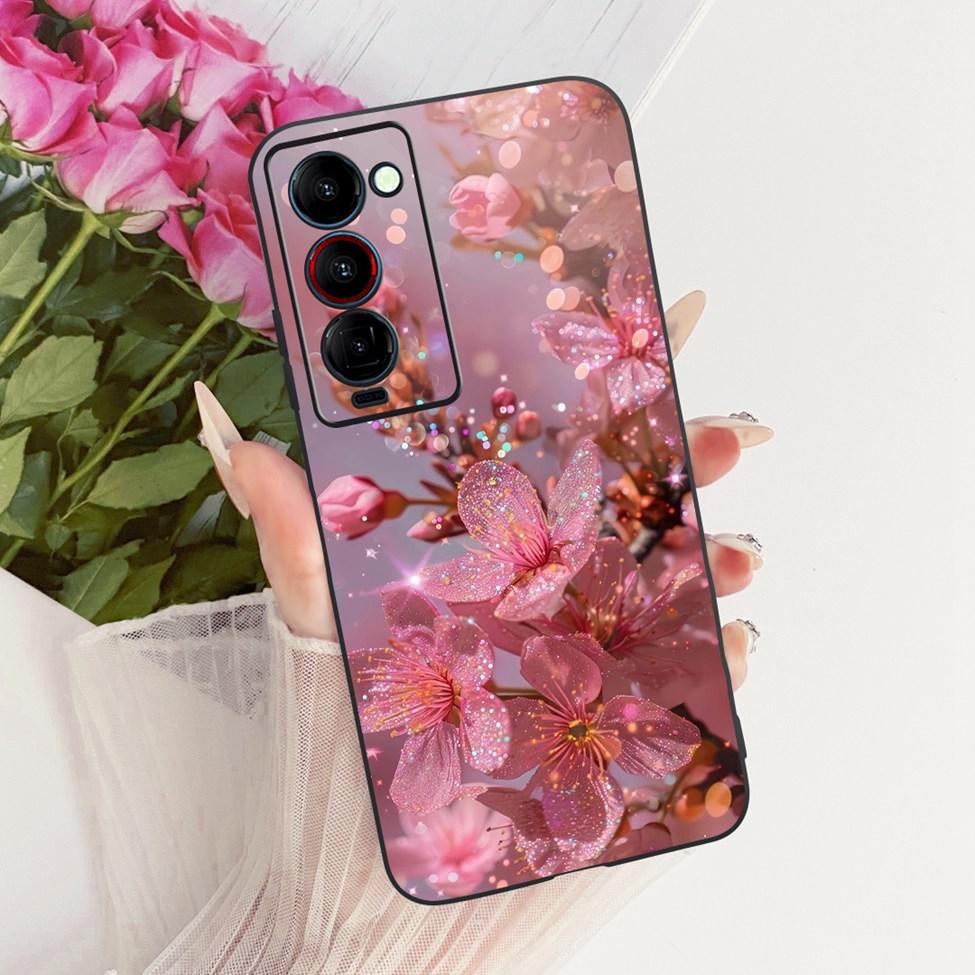 Чехол для телефона Tecno Camon 18P Чехол CH7 Милый Кот Модный Забавный Расписной Fundas Для Tecno Camon 18P Корпус