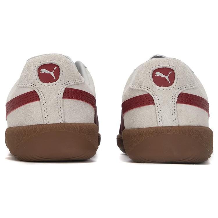 Puma Армейские кроссовки замшевые 'Белый Серый Красный' Мужские 388156-02