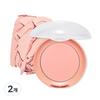 Lovely Cookie Blusher 4.5g, OR201 Apricot Peach Mousse, 2 Units