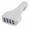 Быстрая зарядка для телефона 4 USB порта Мобильный телефон Планшет Автомобильное умное быстрое зарядное устройство Зарядка 3.0 Телефон MP4 Камера Адаптер питания