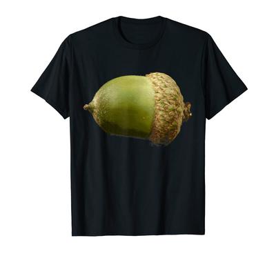 Acorn Nut Большой костюм желудя, футболка на Хэллоуин, которую легко съесть