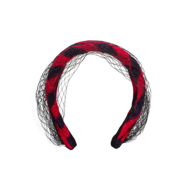 Коричневая шляпка Жоли - Красный крючок