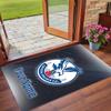 Crystal Velvet Rug Custom Name Text, Soft Non Slip Floor Mat Home DecorCrystal Palace