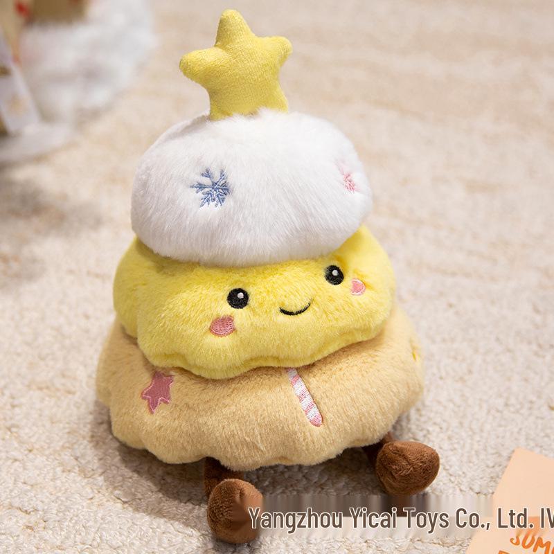 Плюшевая игрушка "Рождественская елка" 2026 - Милая праздничная подушка и украшение