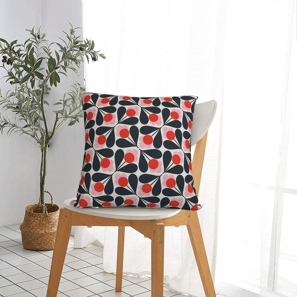 Orla Kiely Square Pillowcase Pillow Cover Cushion Throw Pillow For Home Sofa Living Room