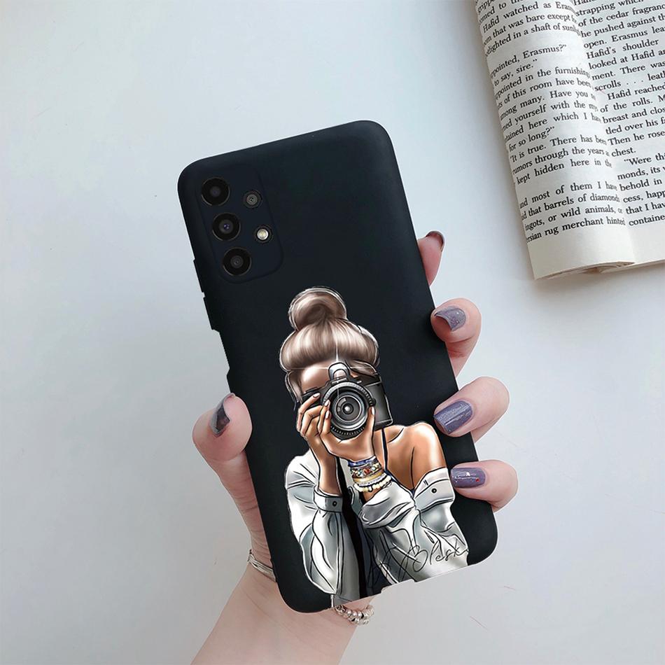 Для чехла Samsung Galaxy A13 A33 A53 A73 5G Красивая Девушка Мягкий Силиконовый Чехол Для Samsung A13 4G A 13 A135F GalaxyA13 Funda Чехол