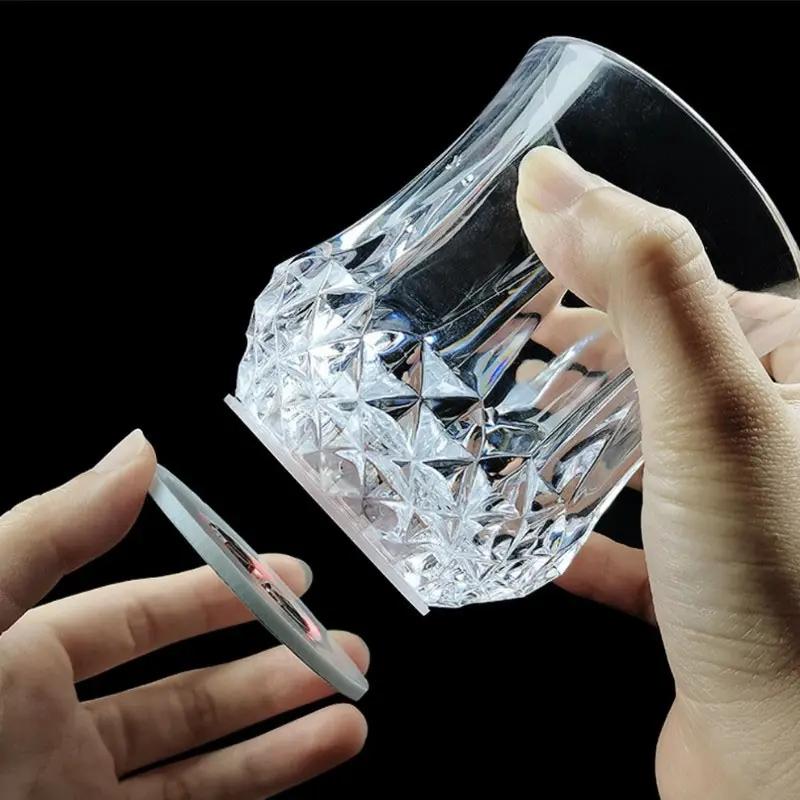 3 режима, светодиодные фонари для подстаканников, светящиеся на батарейках стаканы для питья, подставки для чашек, лампы, бутылки с ликером, подушки для подставок, бары, декор для вечеринки