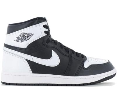 Air 1 Retro High OG - Черно-белые - Мужские кроссовки Баскетбольные кроссовки Кожа DZ5485-010 ОРИГИНАЛ