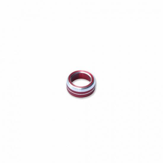 Red Aluminum -21 Console Volume Switch Button Cover Trim Fit For BMW X5 G05